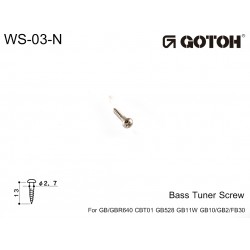 น๊อตยึดลูกบิด Gotoh WS-03-N 2.7x13